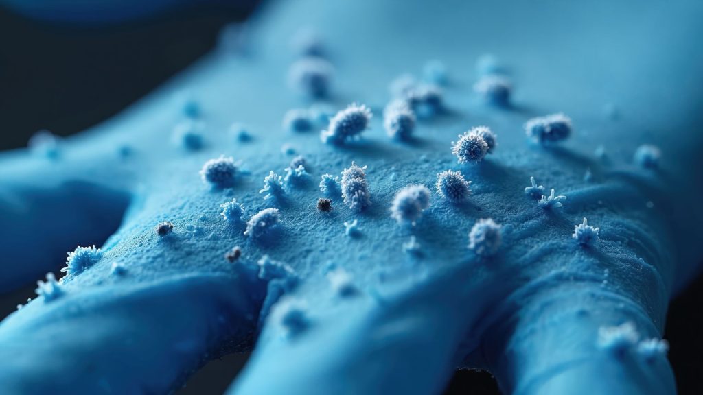 HPPES - reducing disposable glove contamination risks